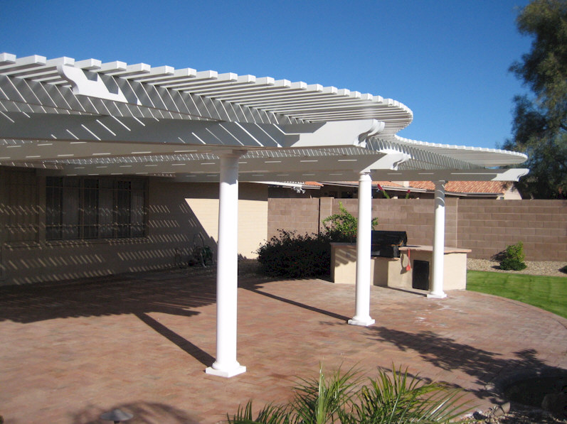 Roll Up Sun Shades >> Alumawood Laguna Lattice Gallery | AAA Sun Control Roll Up Sun Shades >> Alumawood Laguna Lattice Gallery | AAA Sun Control