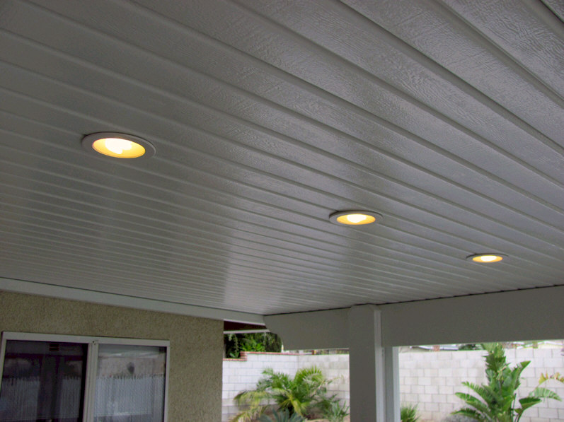 Recessed Lighting for Alumawood Patio Covers | AAA Sun Control