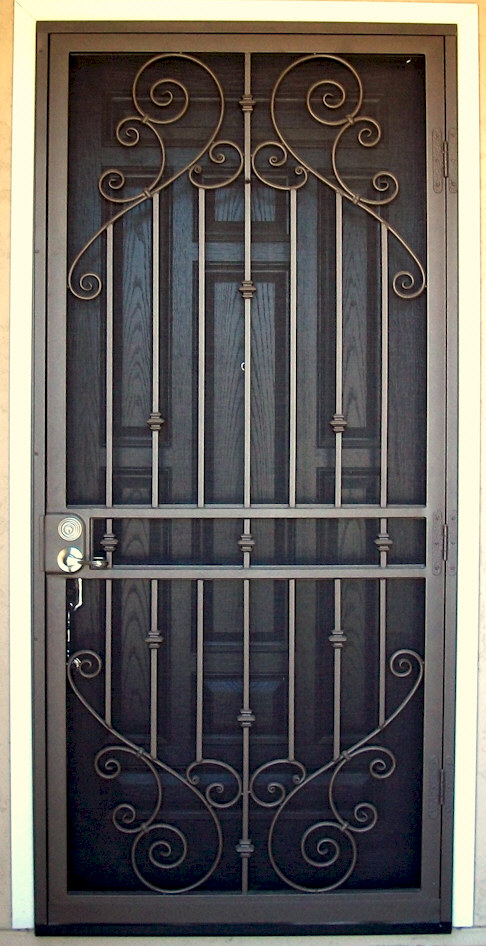 Custom Security Doors Phoenix Aaa Sun Control