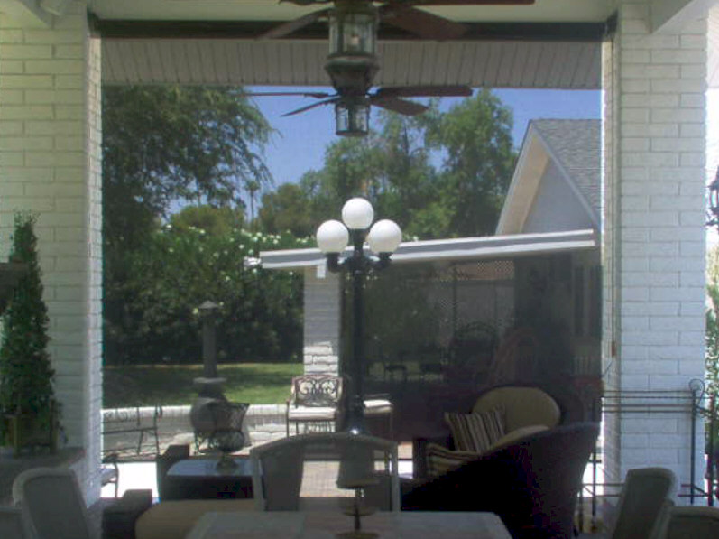 Roll Down Shades for Patios